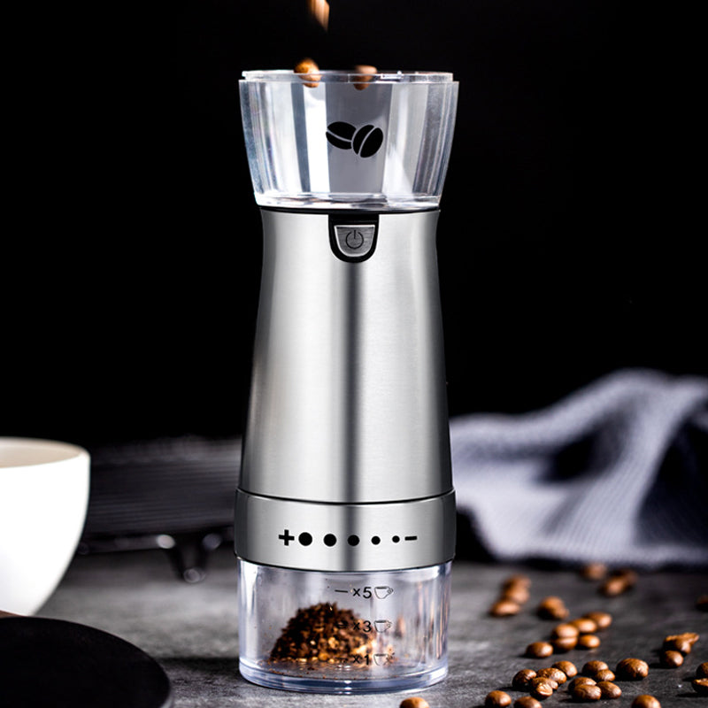 USB Coffee Grinder - Stainless Steel