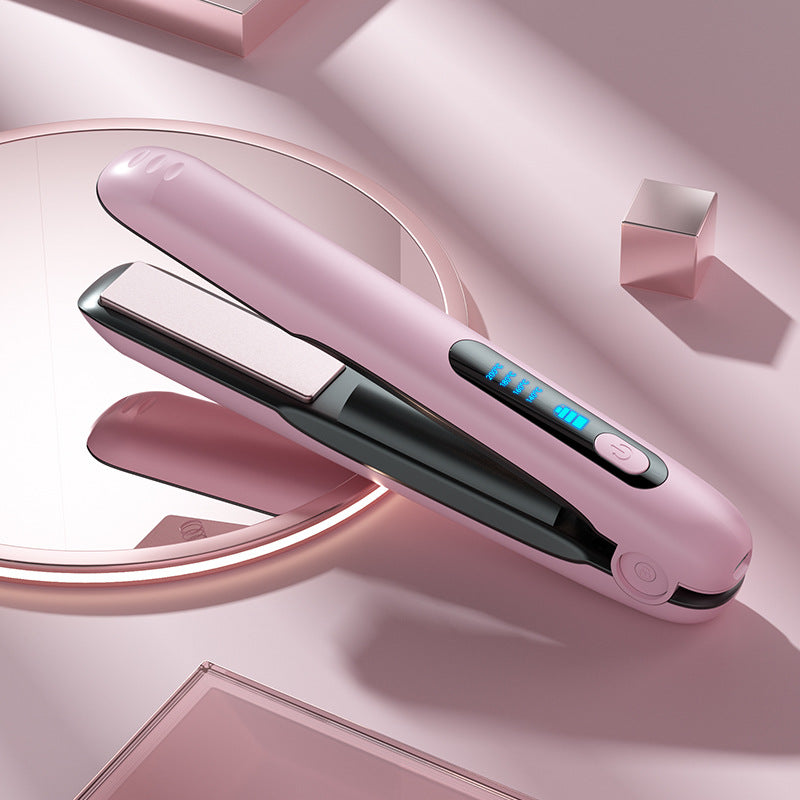 2-in-1 -Wireless Hair Straightener and Curler