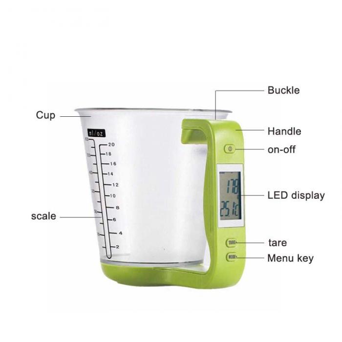 Digital Measuring Scale Cup