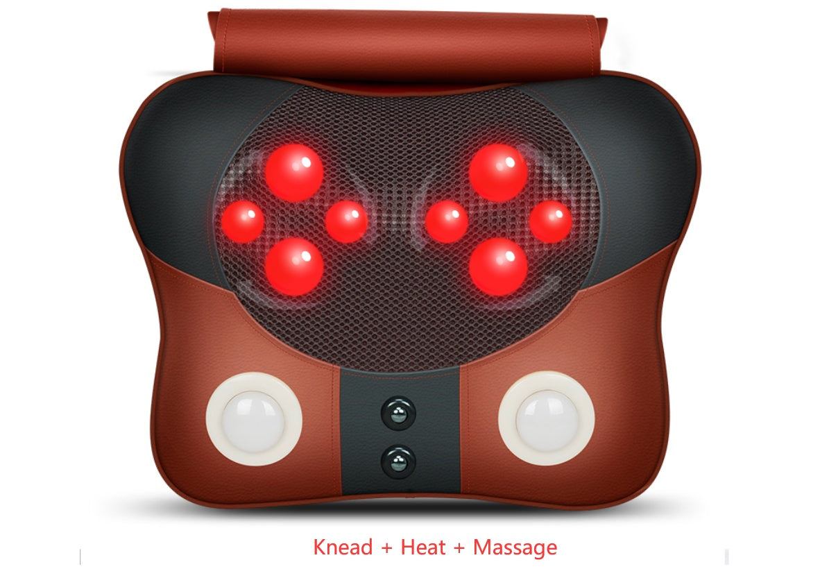 Massage Pillow-Cervical Spine, Neck, Waist, Back, Shoulder Massager