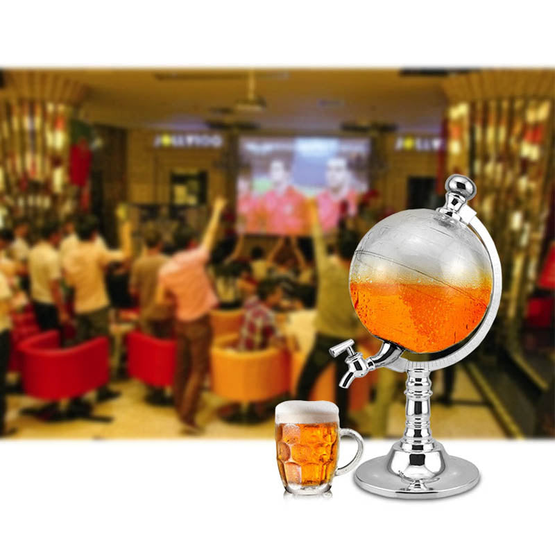 Beverage Stylish Globe Dispenser