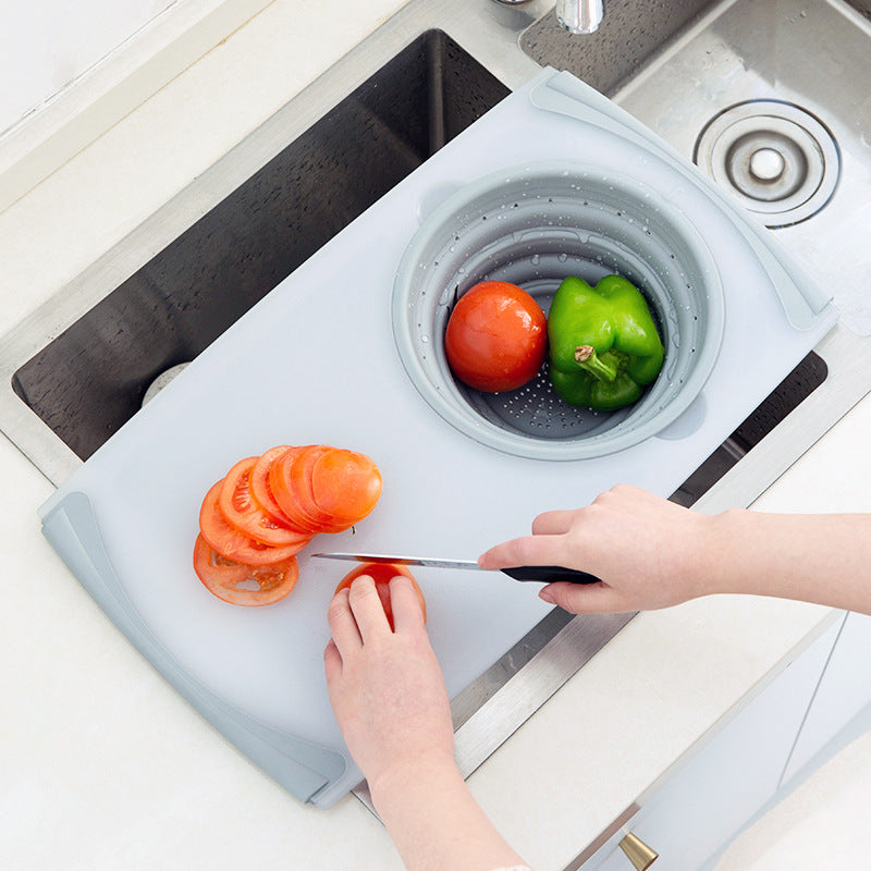 3 In 1- Multi-Functional Cutting Board