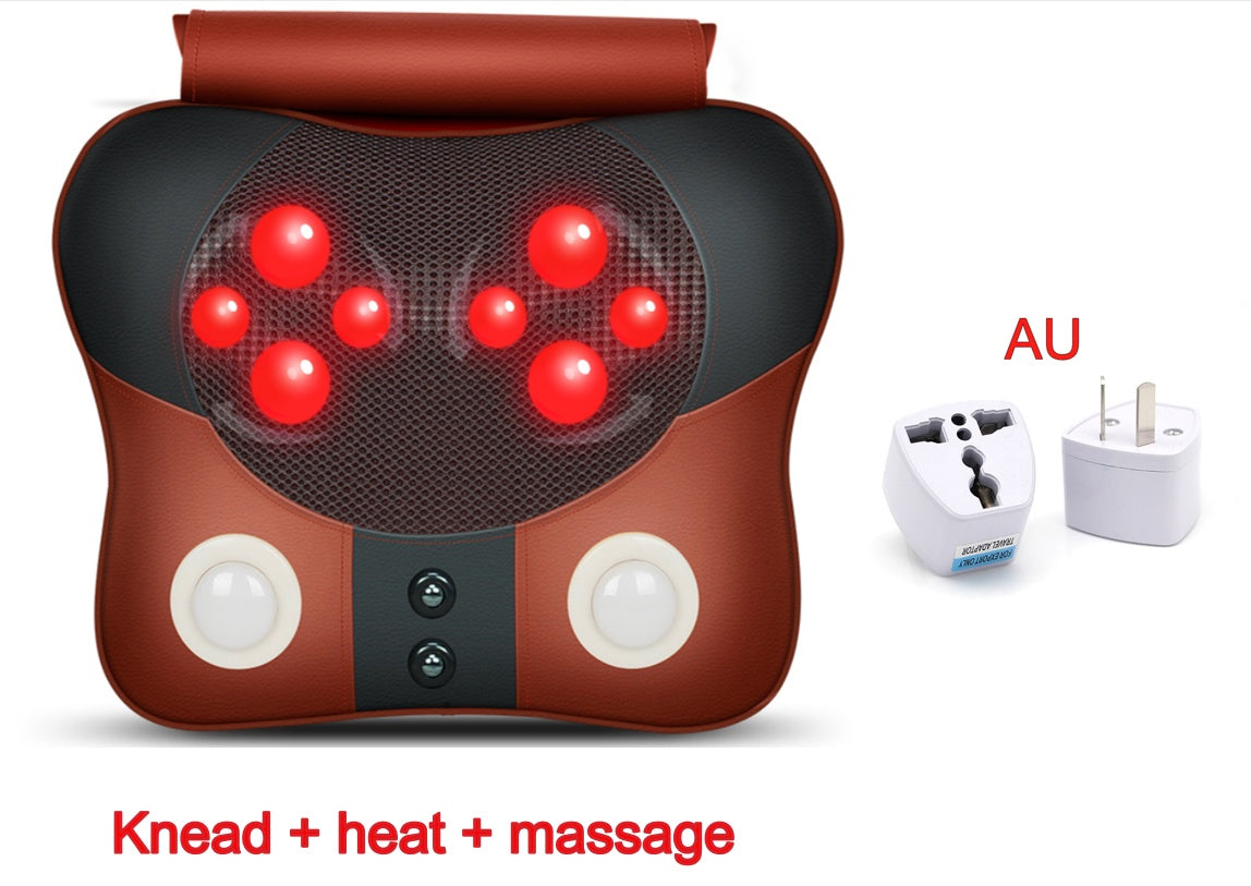 Massage Pillow-Cervical Spine, Neck, Waist, Back, Shoulder Massager