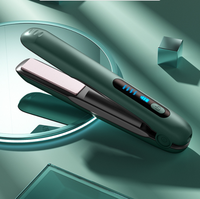 2-in-1 -Wireless Hair Straightener and Curler