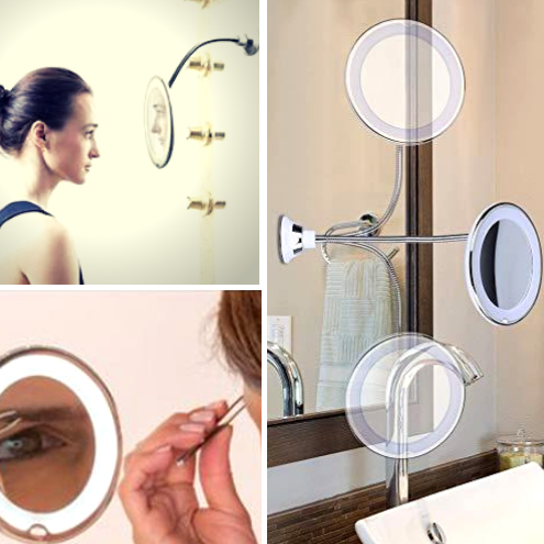 360° Flexibility Makeup Mirror