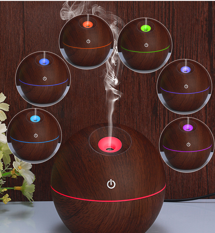 Ultrasonic Diffuser / Humidifier - 7 Soothing LED Light