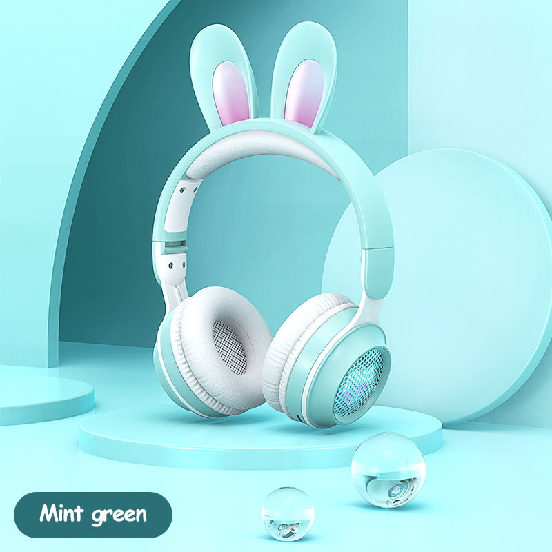 Écouteurs à changement de couleur Rabbit Ears Dazzle - Bluetooth/MP3