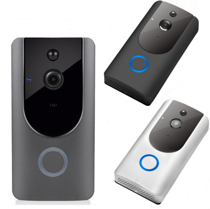 WIFI Video Doorbell - 720P, 166° Wide-Angle Lens