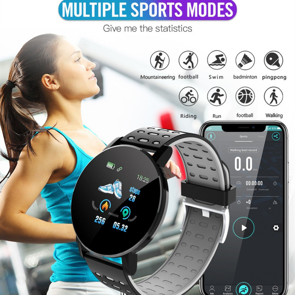 Montre intelligente multisports à écran IPS HD