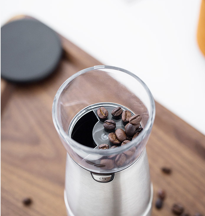 USB Coffee Grinder - Stainless Steel