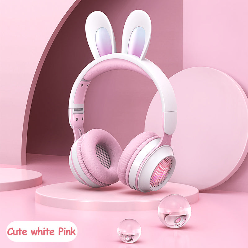 Écouteurs à changement de couleur Rabbit Ears Dazzle - Bluetooth/MP3