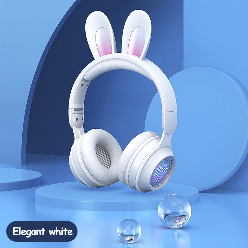 Écouteurs à changement de couleur Rabbit Ears Dazzle - Bluetooth/MP3