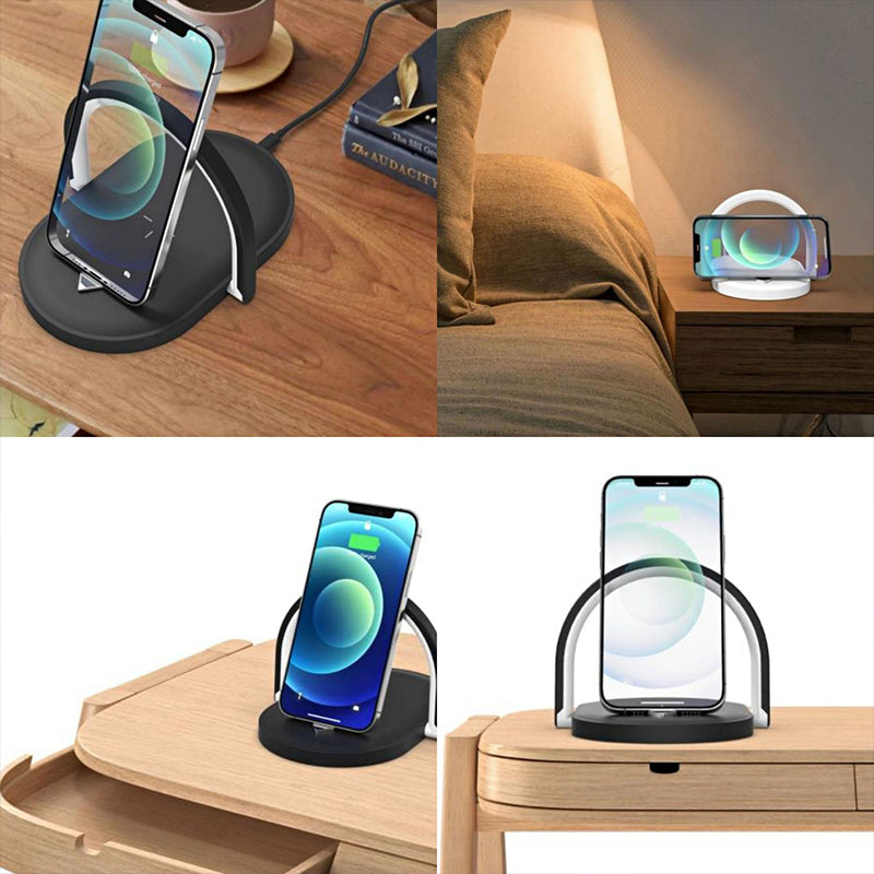 Multifunctional Wireless Charger- LED Lamp