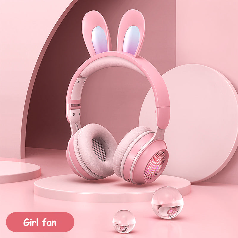 Écouteurs à changement de couleur Rabbit Ears Dazzle - Bluetooth/MP3