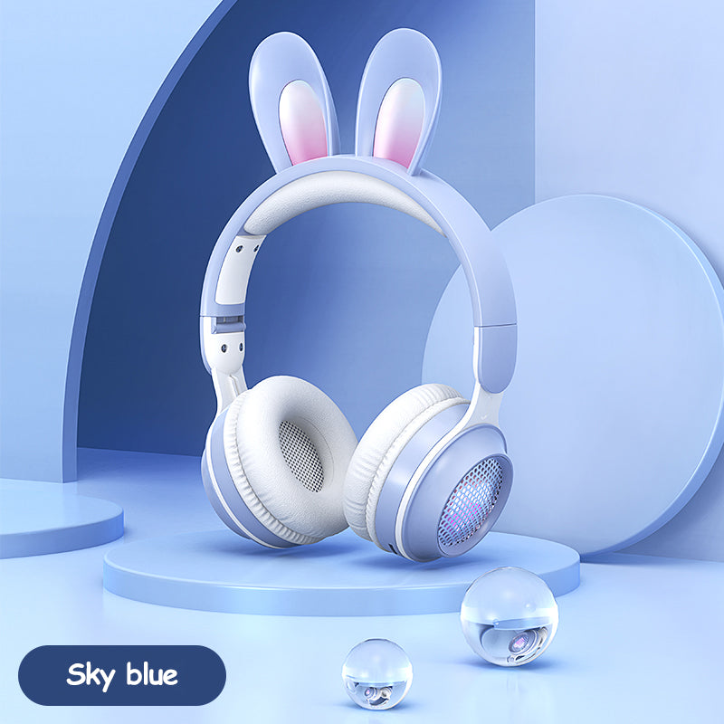 Écouteurs à changement de couleur Rabbit Ears Dazzle - Bluetooth/MP3